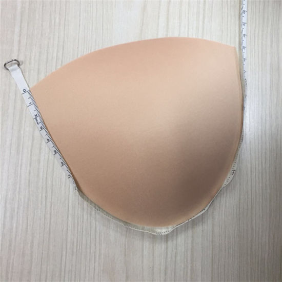 Copo de sutiã de algodão respirável e absorvente