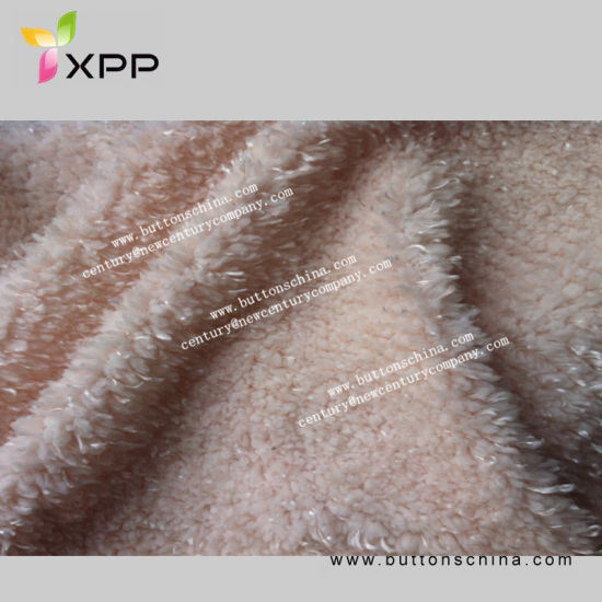 Tecido de lã Sherpa com tecido de camurça falso